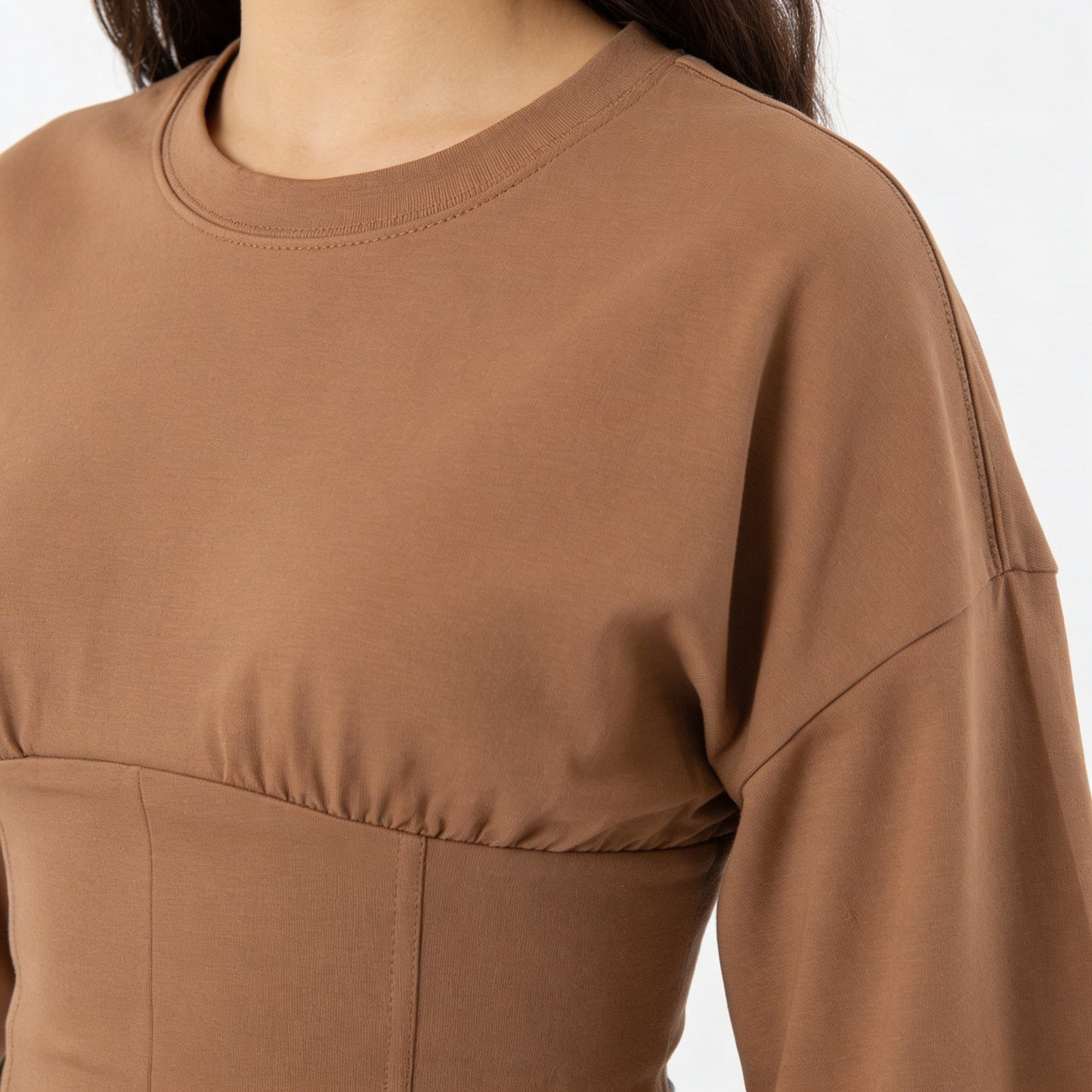 Women’s Cropped Blouse Top for Casual Chic Styling