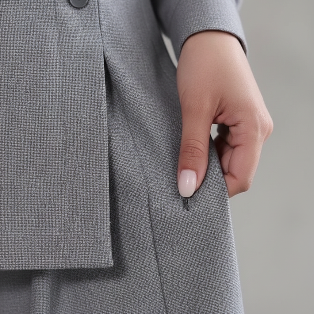Women’s Elegant Blazer and Wide Leg Pants Set for Office Wear