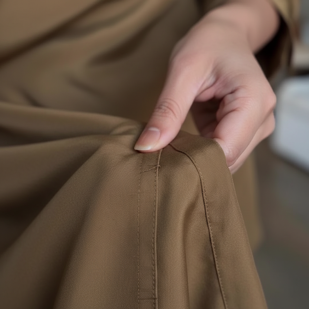 Women’s Draped Blouse and Wide Leg Pants Set for Elegant Office