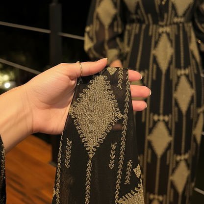 Women’s Elegant Printed Maxi Dress for Daily Wear and Tropical Getaway Outfits