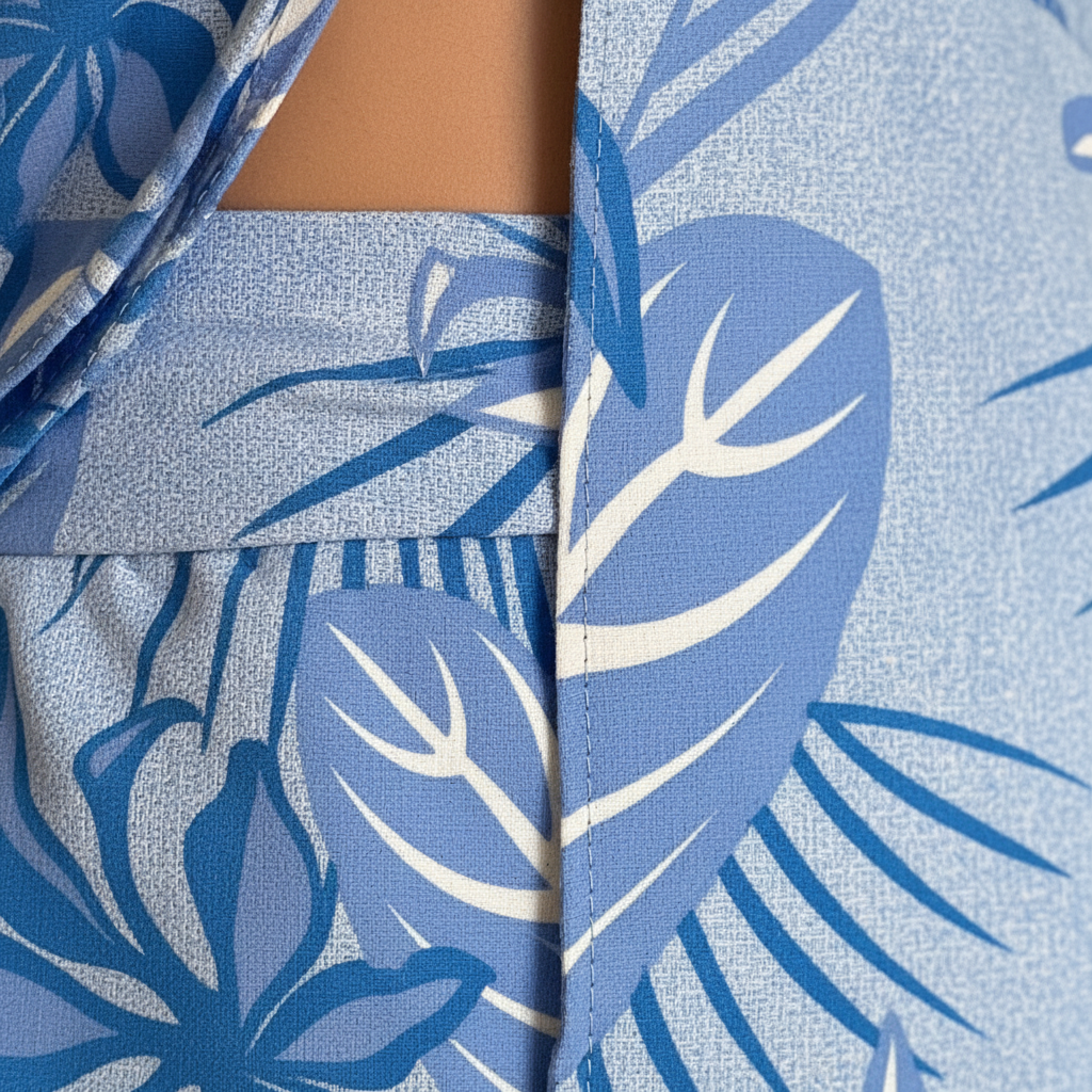 Women’s Floral Print Top and Shorts Set for Vacation Wear