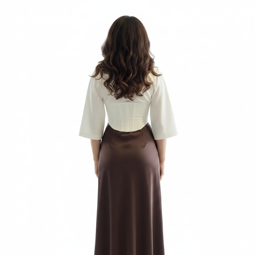 Women’s Cropped Blouse Top for Casual Chic Styling