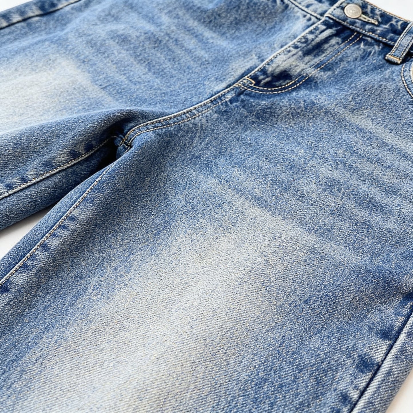 Women’s Vintage Wide Leg Denim Jeans for Casual Streetwear