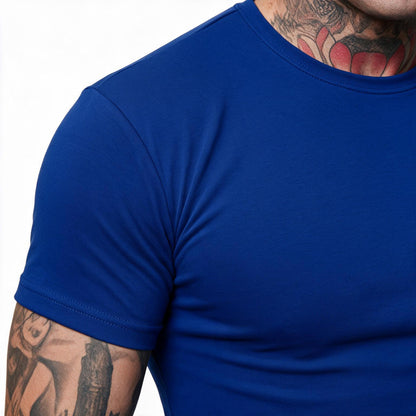 Men's Short Sleeve T-Shirt with Drawstring Shorts Set