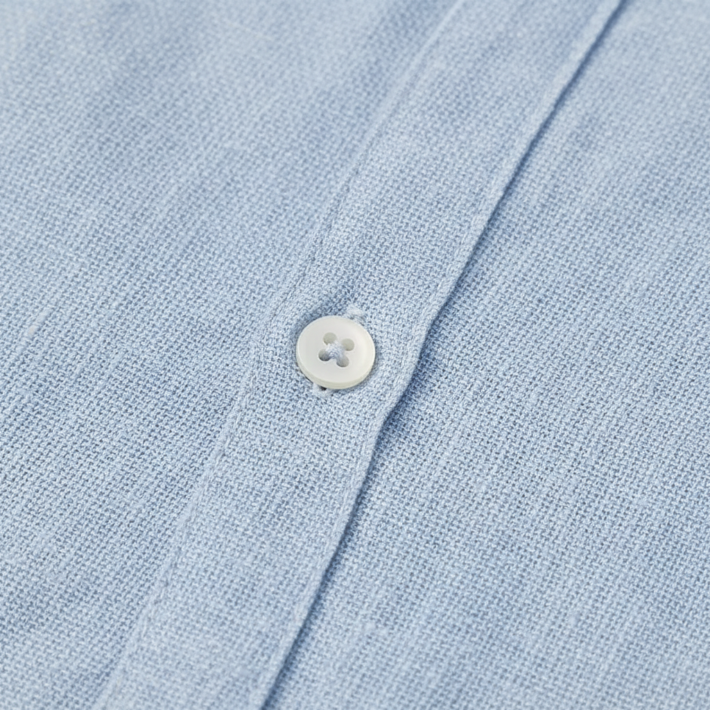 Men's Long Sleeve Button Down Shirt with Four Way Stretch Fabric