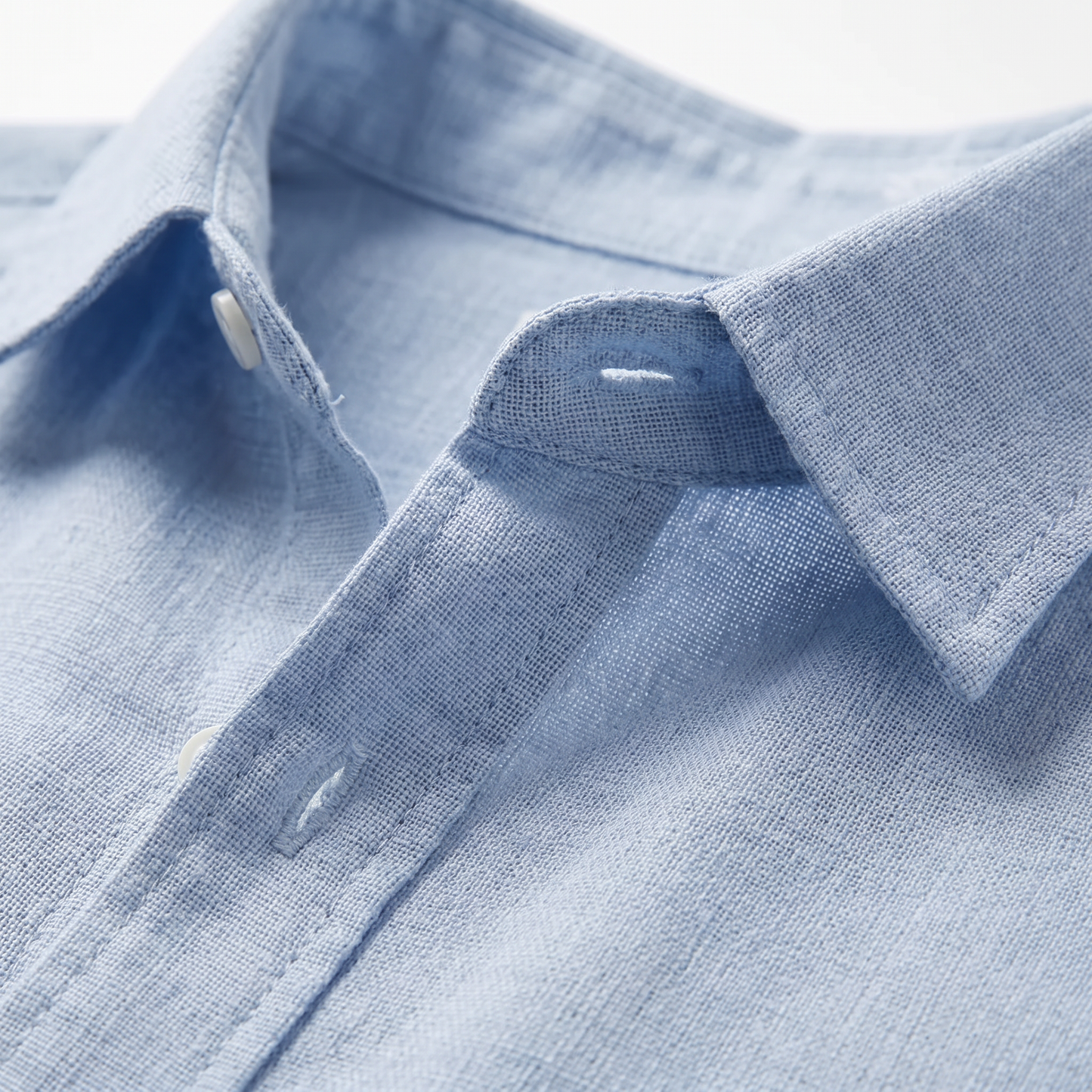 Men's Long Sleeve Button Down Shirt with Four Way Stretch Fabric